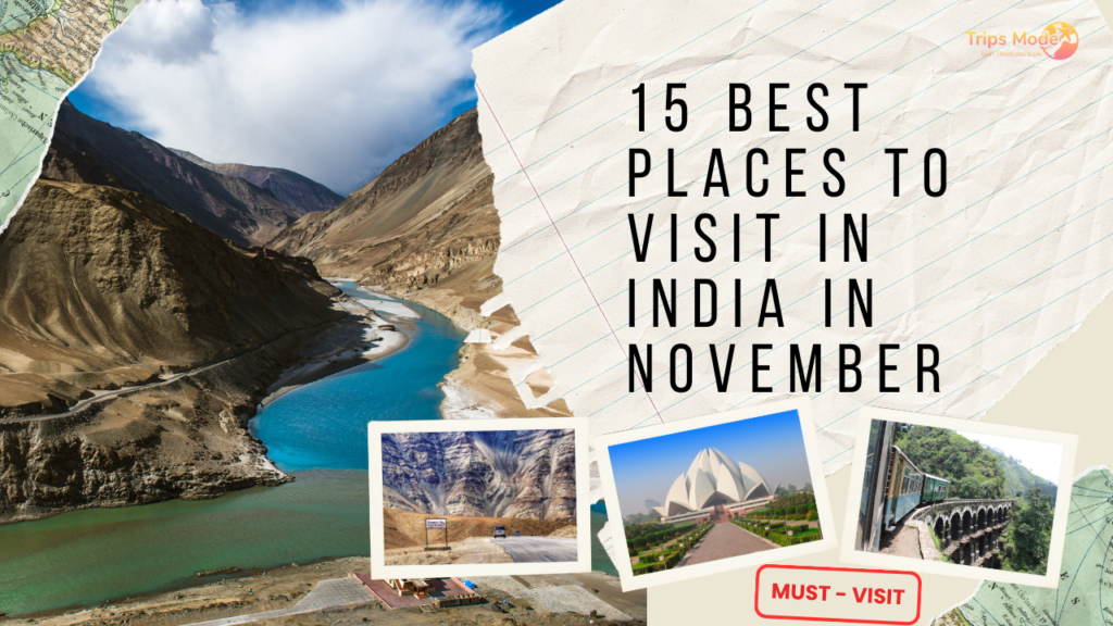 15 Best Places to Visit in India in November