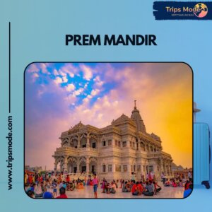 prem mandir, vrindavan photos